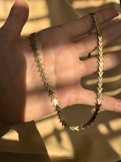 14k "V" chain-16.5"