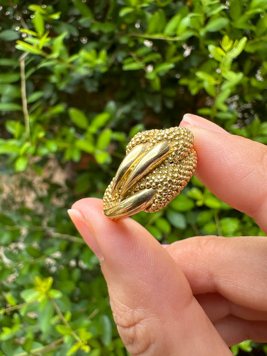 18k Claw Ring