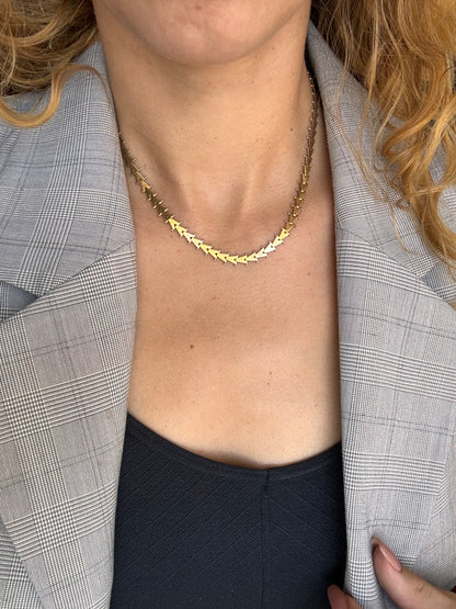 14k "V" chain-16.5"