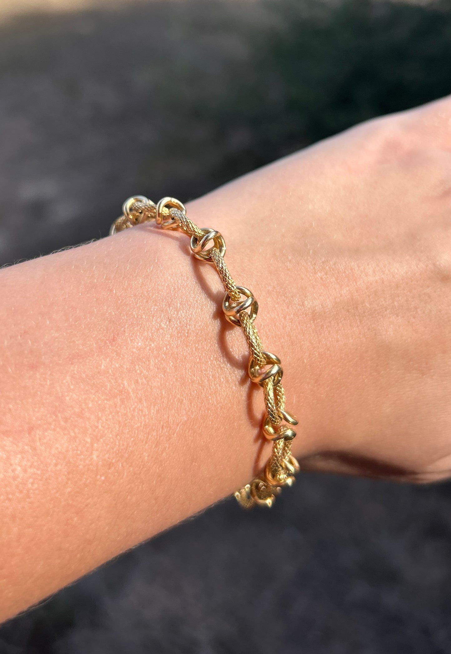 14k Link Bracelet