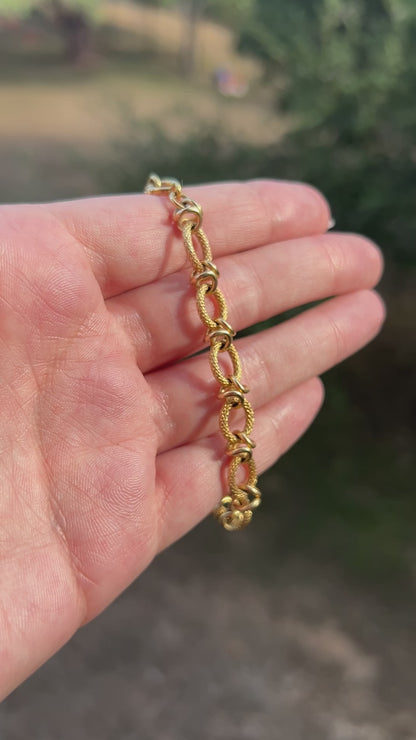 14k Link Bracelet